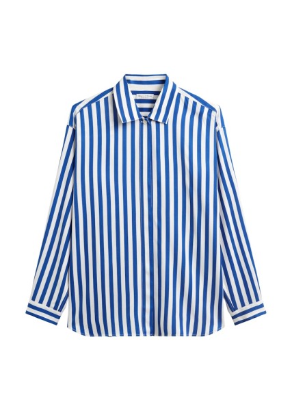 Streifenbluse regular
