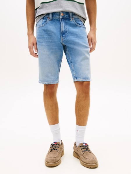 Ronnie Whiskered Slim Denim Shorts