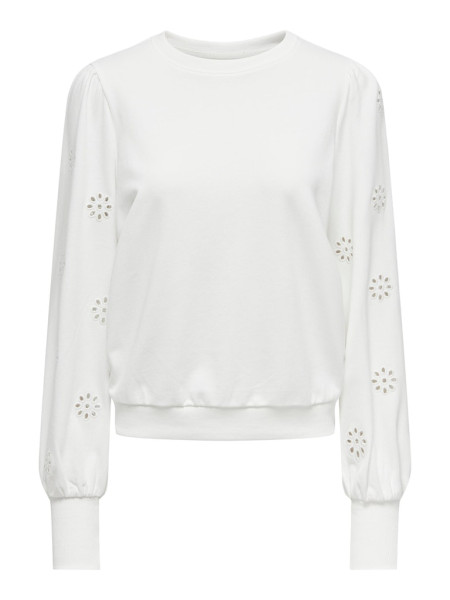 ONLFEMME L/S PUFF EMBROIDERY UB SWT