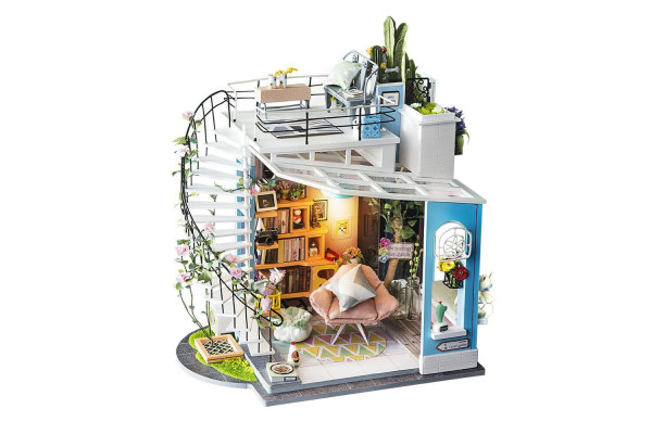 Robotime - DIY Miniaturhaus "Dora's Loft"