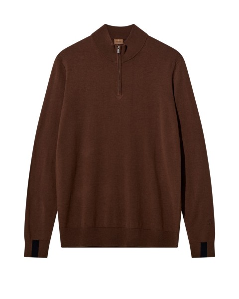 MMGAdam Soft Zip Turtle Neck Knit