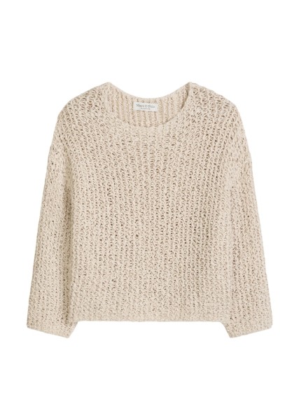 Pullover loose cropped