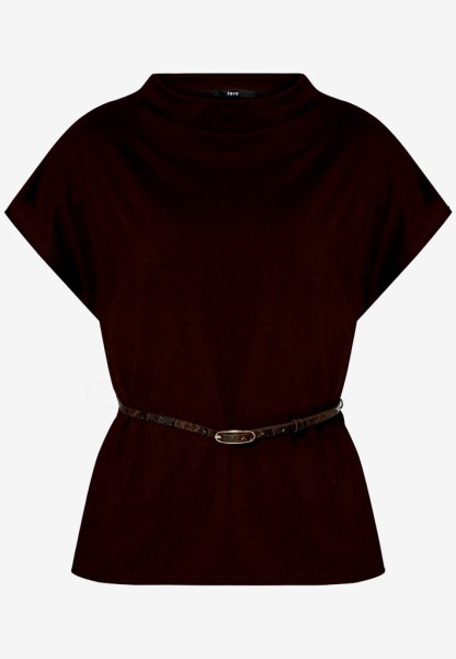 T-Shirt mit Gürtel