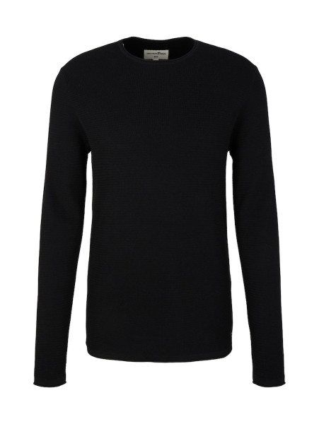 Strukturierter Pullover