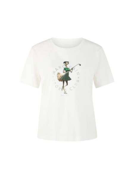 Shirt mit Vogelstrauß "Rethink Together"