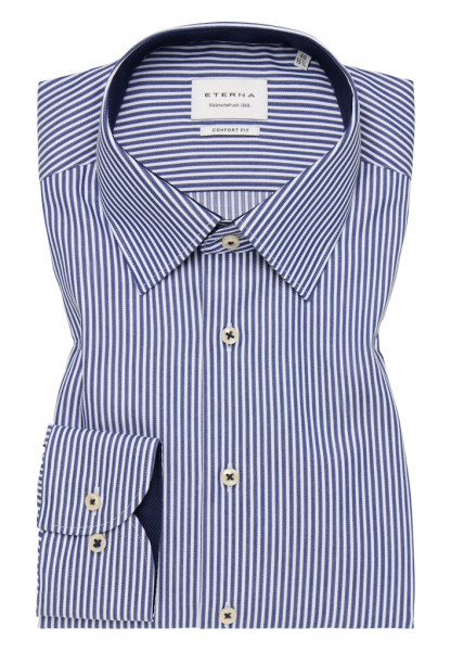 Hemd Satingewebe Langarm