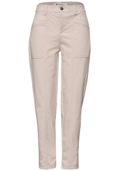 High Waist Barrel Leg Hose im Casual Fit