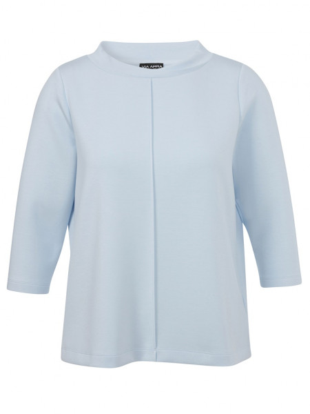 Sweatshirt Stehkragen 3/4 Arm