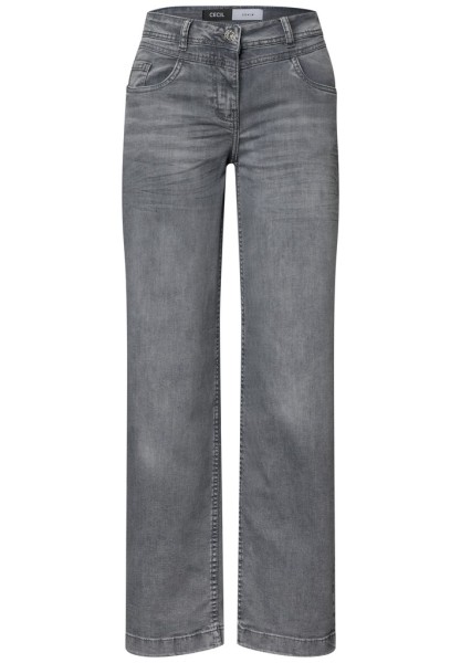 High Waist Wide Leg Jeans im Loose Fit