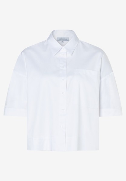 verkürzte Hemdbluse