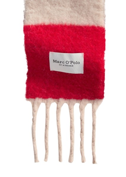 Langer Schal mit Fransen