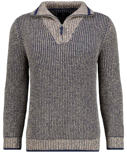 Strickpullover Troyer-Kragen