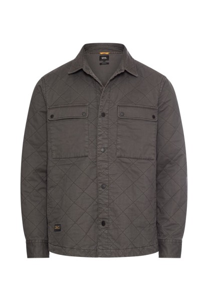 Overshirt mit Rautenmuster
