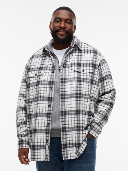 BT-FLANNEL CHECK OVERSHIRT