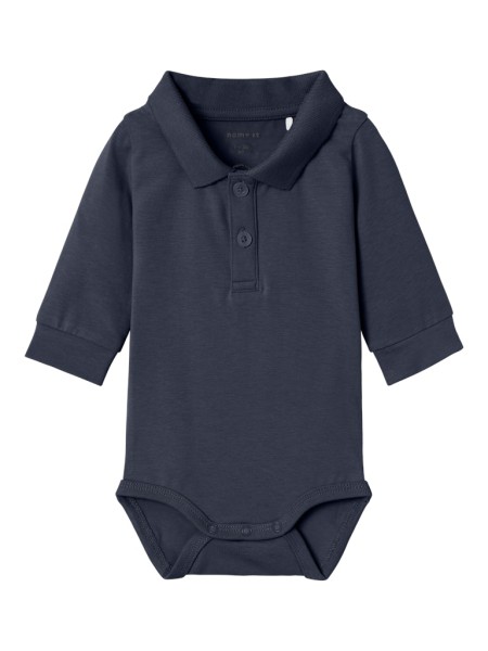 NBMHOLGER LS POLO BODY NOOS