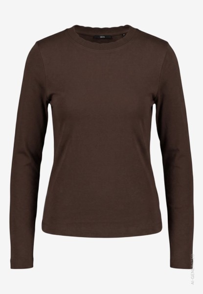 Langarmshirt Damen aus Baumwolle