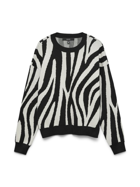 VMSILJEANIMAL LS O-NCK PULLOVER GA NOOS