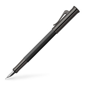 Graf von Faber-Castell 145310 Füllfederhalter Guilloche Black Edition M
