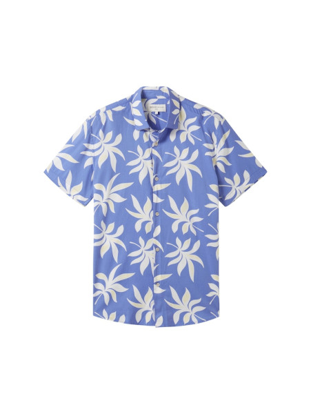 Kurzarmhemd mit Allover Print