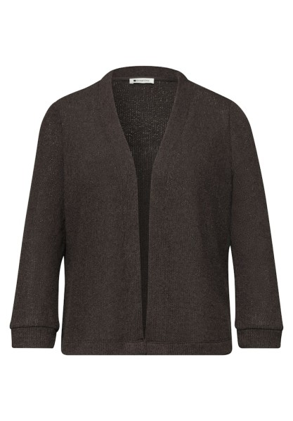 Langarm Jacke im Strick-Look