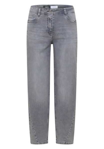 High Waist Barrel Leg Jeans im Loose Fit