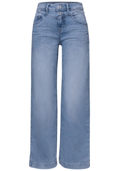 High Waist Wide Leg Jeans im Loose Fit