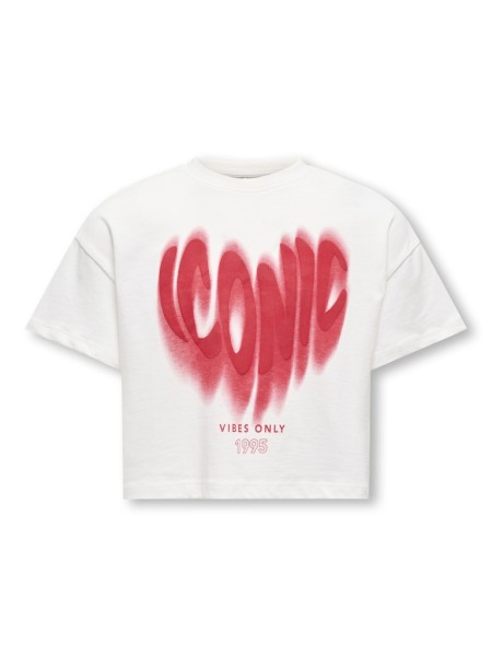 KOGDAPHNE LIFE S/S SHORT PRINTED TEE JRS