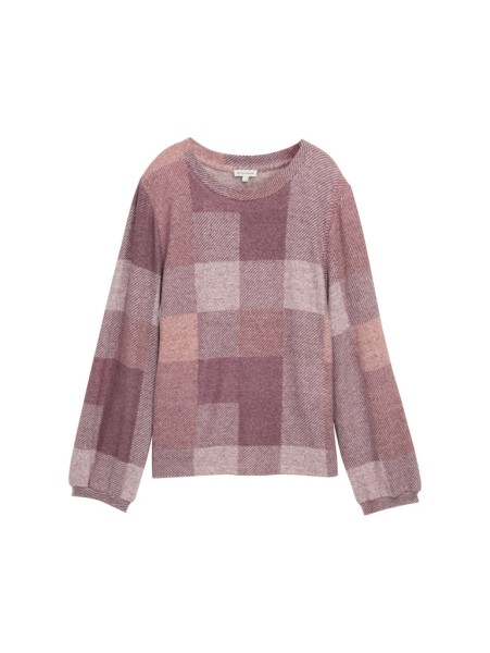 Gemustertes Langarmshirt