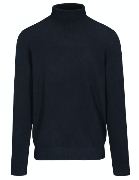 Rollkragen Pullover Basic,uni