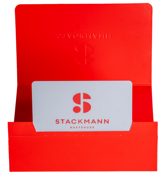 Gutscheinkarte im Folder