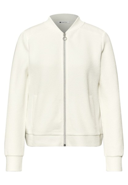 Blouson mit Zipper und Struktur