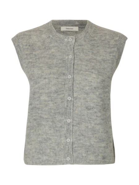 SLFLULU SL BUTTON O-NECK VEST NOOS