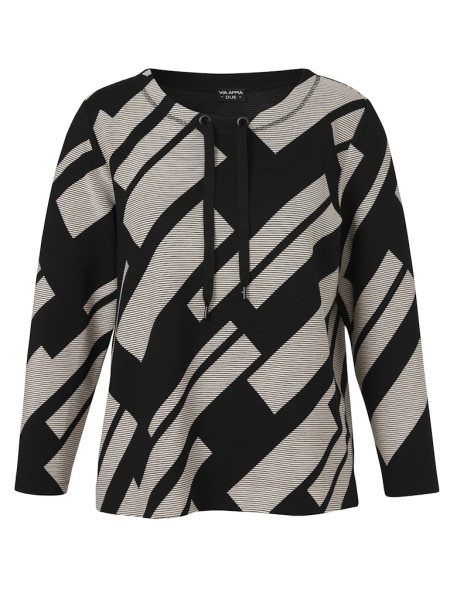 Sweatshirt Rundhals 1/1 Arm Druck