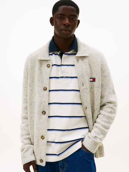 TJM REG BADGE KNITTED CARDIGAN