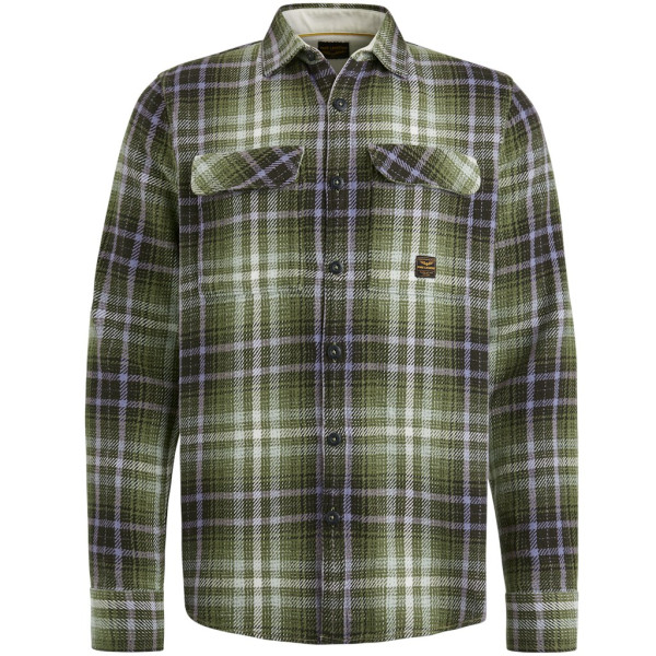 Long Sleeve Shirt Heavy Twill Check
