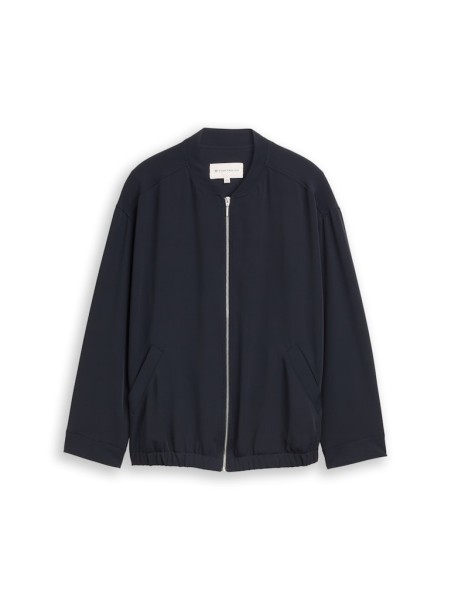 Plus Size - Loose Fit Blouson Jacke