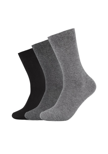 Unisex essentials combed cotton Socks 3p