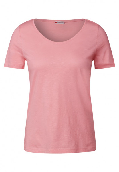 Basic T-Shirt in Unifarbe