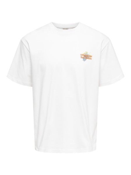 ONSFRED LIFE RLX SS PRINT TEE NOOS