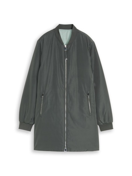 2-in-1 Wendejacke mit Bomberkragen