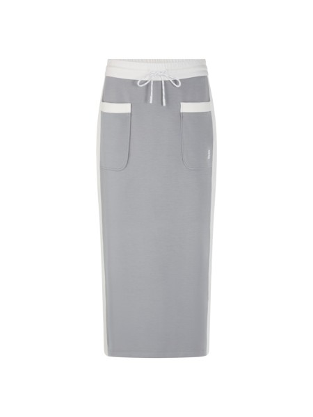 Sportlicher Midirock