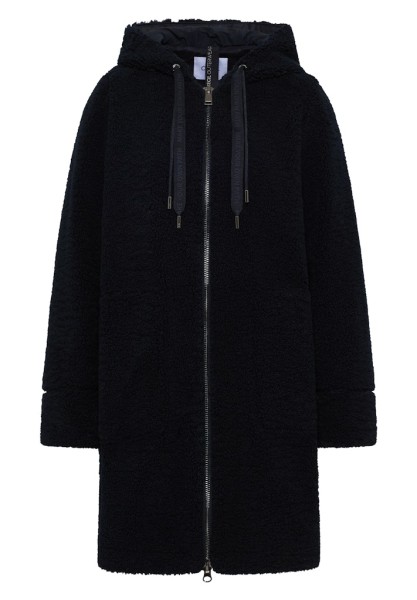Teddy Mantel mit Kapuze