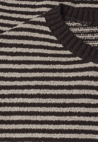 Ärmelloser Pullover mit Rundhals