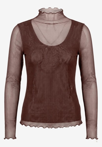 Damen Langarmshirt mit Muster