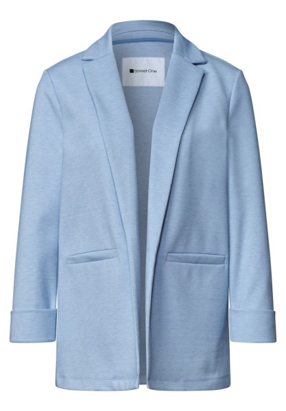 Blazer im langen und offenen Schnitt