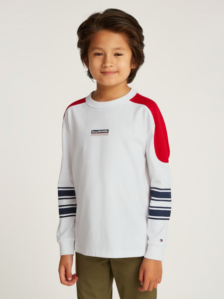 MONOTYPE STRIPED TEE LS