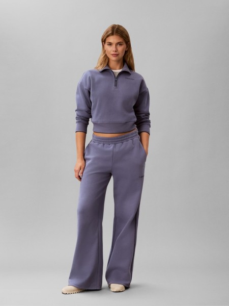 BRUSHED FRENCH TERRY 1/4 ZIP PIP