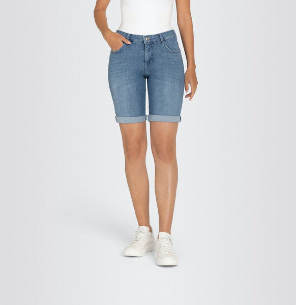 MAC JEANS - SHORTY, Soft light denim