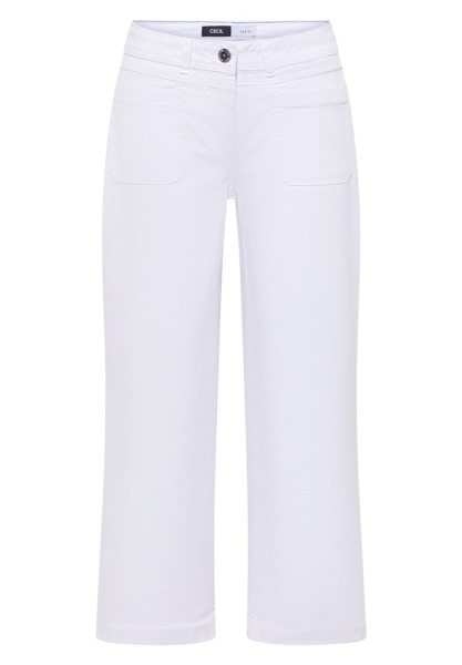 Wide Leg Jeans mit Patch Pockets