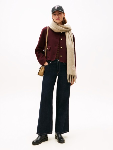 DNM RINSE 70's WIDE LEG HW